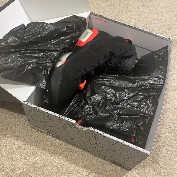 Air Jordan 6 Retro "Black Infrared" (2019) Men's (384664-060) Size 10.5 - Picture 10 of 10